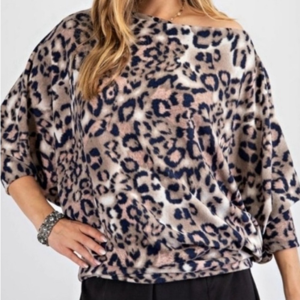 🔥5/$30🔥EASEL BOUTIQUE QUEEN OF THE JUNGLE OFF SHOULDER TOP - Picture 4 of 10